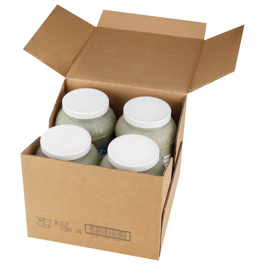 Bay Valley Dill Relish Bulk, 4 x 1 GA Case - GS1 open-case image
