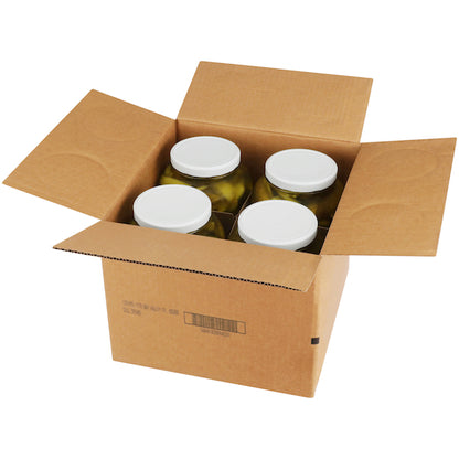 Bay Valley Kosher 97-114 Count Fresh Pack Pickle Spear Bulk, 4 x 1 GA Case - GS1 open-case image