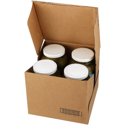 Bay Valley Dill 18-21 Count Pickle Whole Bulk, 4 x 1 GA Case - Condiments & Sauces