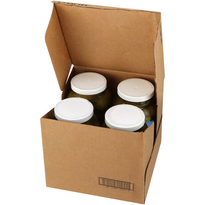 Bay Valley Dill 18-21 Count Pickle Whole Bulk, 4 x 1 GA Case - Condiments & Sauces