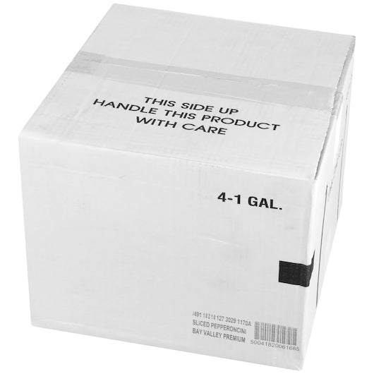 Pepperocini Sliced 1000-1230 Count 1/4 Smooth Sliced Pepperoncini, 4 x 1 GA Case - DOT product image 7