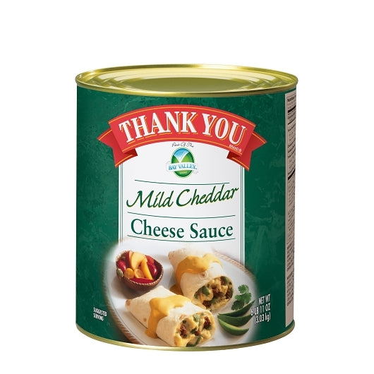 Thank You Mild Cheddar CHEESE SAUCE, 6 x 7 lb Case - Condiments & Sauces