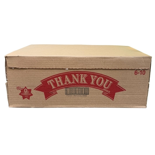 Thank You AGED CHEDDAR CHEESE SAUCE, 6 x 107 oz Case - GS1 closed shipping case image