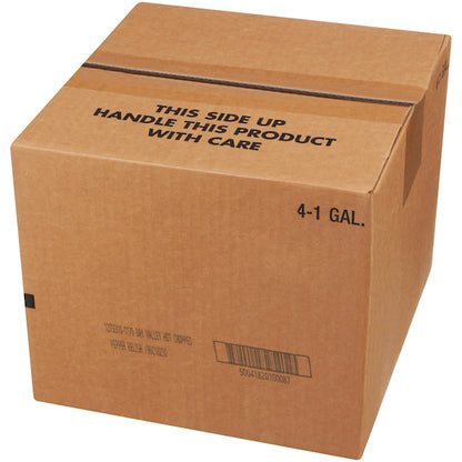 Bay Valley Hot Chopped Pepper And Pickle Relish Bulk, 4 x 1 GA Case - GS1 closed shipping case image
