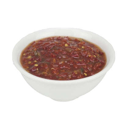 Bay Valley Hot Chopped Pepper And Pickle Relish Bulk, 4 x 1 GA Case - GS1 raw or uncooked product image