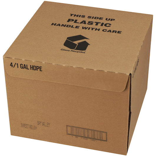 Bay Valley Sweet Relish Bulk, 4 x 1 GA Case - GS1 closed shipping case image