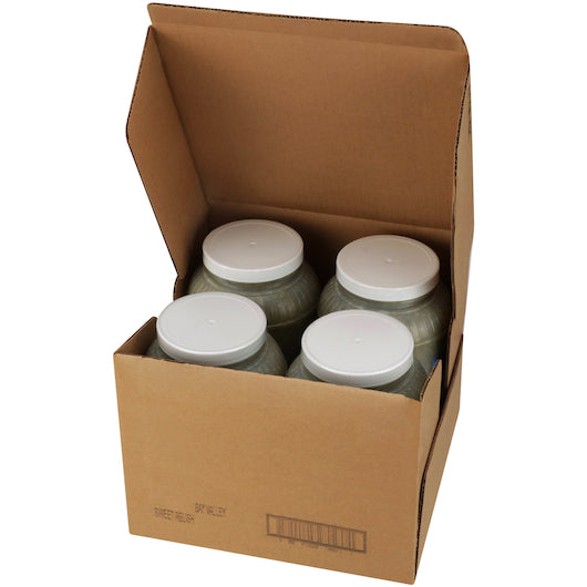 Bay Valley Sweet Relish Bulk, 4 x 1 GA Case - Condiments & Sauces