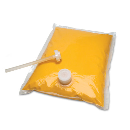 Saucemaker Golden Cheddar Cheese Sauce Pouch, 4 x 140 oz Case - Condiments & Sauces