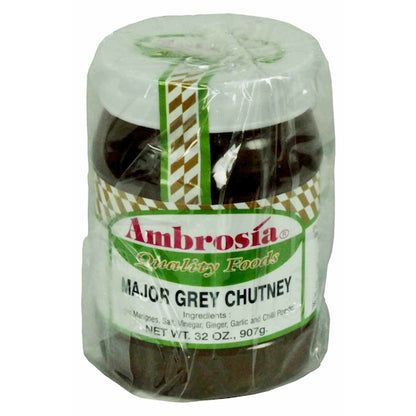 Savor Brands Major Grey Chutney, 12 x 32 oz Case - Condiments & Sauces