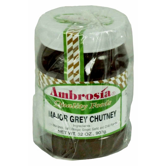 Savor Brands Major Grey Chutney, 12 x 32 oz Case - Condiments & Sauces
