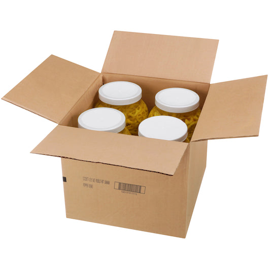 Mi Pueblo BANANA PEPPER RINGS, 4 x 1 GA Case - GS1 open-case image