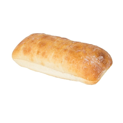 Europastry Ciabatta Sliced Sandwich Rolls, 10 x 8 x 3.5 oz Case - Breads, Rolls & Buns