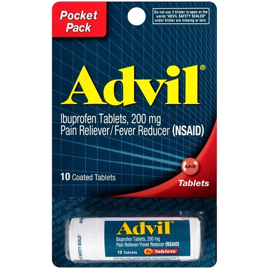 Advil Vial Tablets, 12 x 12 x 120 each Case - Health & Personal Care