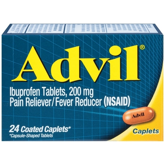 Advil Caplets, 12 x 6 x 24 each Case - Health & Personal Care