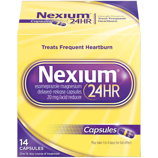 Nexium Acid Reducer Delayed-Released Tablets, 6 x 4 x 14 each Case - Health & Personal Care
