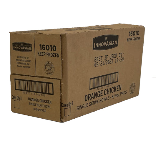 InnovAsian Cuisine ORANGE CHICKEN, 8 x 9 oz Case - DOT product image 4