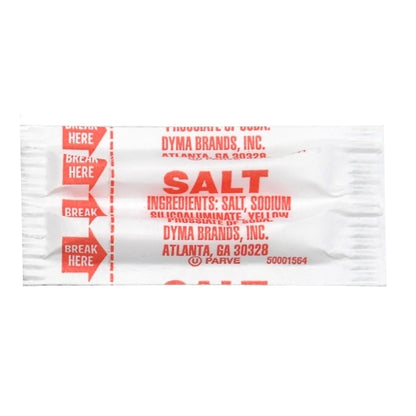 Packet Brand Fluted Salt Packets, 3000 x 0.75 GR Case - DOT product image 3