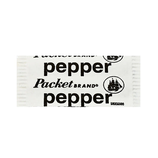 Packet Brand Fluted Pepper Packets, 3000 x 0.11 GR Case - DOT product image 5