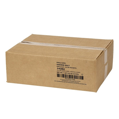 Single Serv Flat Salt Packets, 6000 x 0.6 GR Case - DOT product image 8
