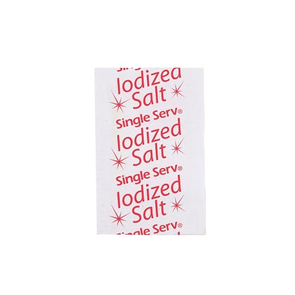 Single Serv Flat Salt Packets, 6000 x 0.6 GR Case - DOT product image 3