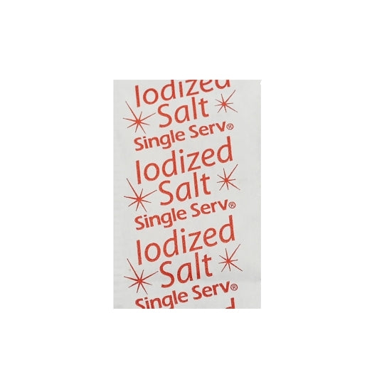 Single Serv Salt Iodized, 6000 x 0.6 GR Case - DOT product image 2