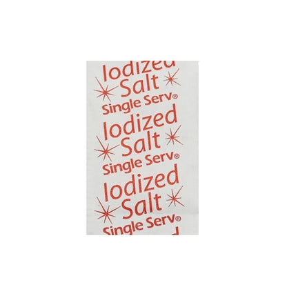 Single Serv Salt Iodized, 6000 x 0.6 GR Case - DOT product image 2