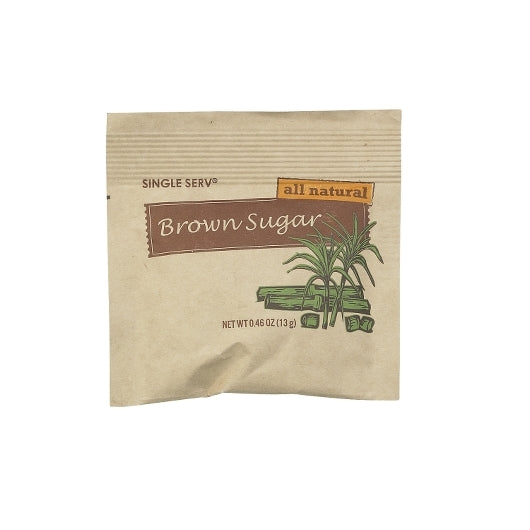 Single Serv Brown Sugar Packets, 96 x 13 GR Case - DOT product image 4