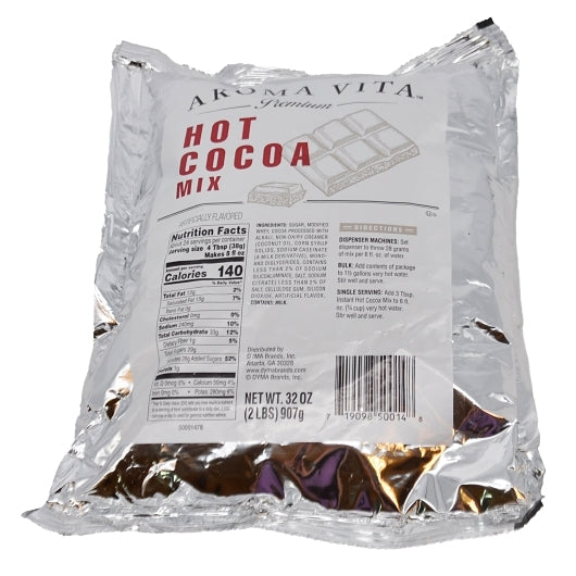 Aroma Vita Premium Cocoa 12 Count, 12 x 2 lb Case - Beverages