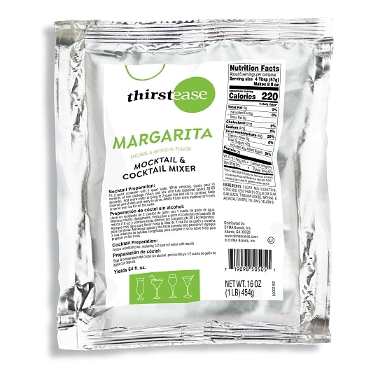 Thirst Ease Margarita Cocktail Mix, 12 x 1 lb Case - Beverages - image 2