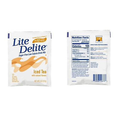 Lite Delite Drink Mix Iced Tea 2 Ounce (Pack Of 12) - DOT product image 2