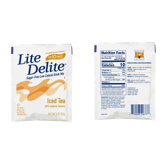 Lite Delite Drink Mix Iced Tea 2 Ounce (Pack Of 12) - DOT product image 2