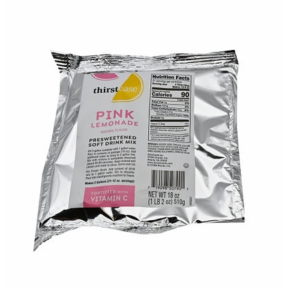 Thirst Ease DRINK MIX PINK LEMONADE, 12 x 18 oz Case - GS1 inner-pack image