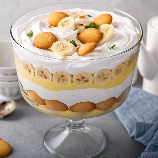 Chefs Companion Banana Flavored Instant Pudding Mix & Pie Filling, 12 x 24 oz Case - DOT product image 6
