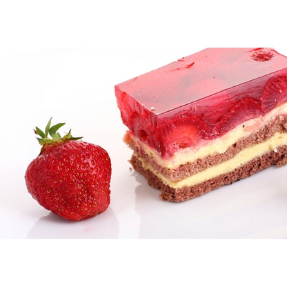 Chefs Companion Strawberry Flavored Gelatin Mix, 12 x 24 oz Case - DOT product image 3