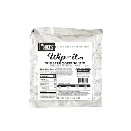 Chefs Companion Wip-It Whipped Topping Mix, 12 x 1 lb Case - DOT product image 5
