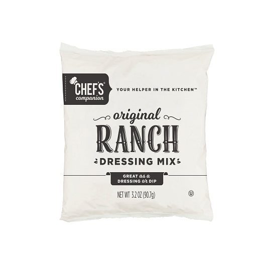 Chefs Companion Ranch Mix Dressing Mix, 18 x 3.2 oz Case - Condiments & Sauces