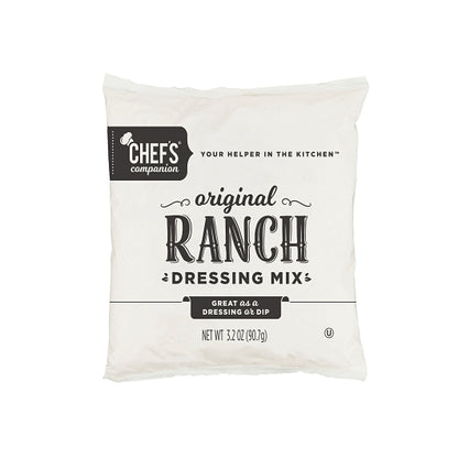 Chefs Companion Ranch Mix Dressing Mix, 18 x 3.2 oz Case - Condiments & Sauces