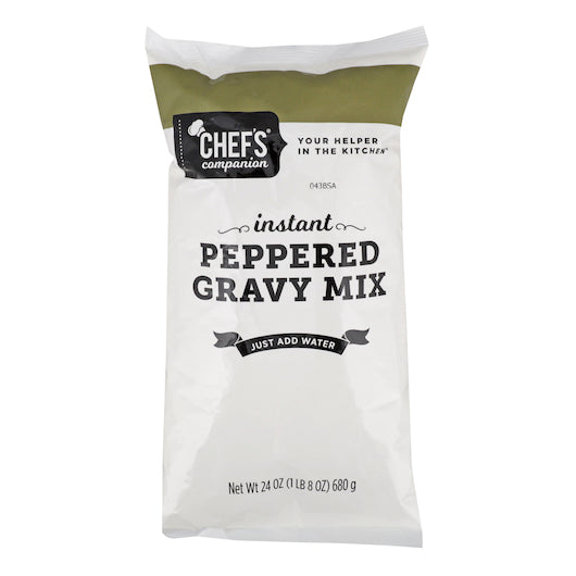 Chefs Companion Pepper Gravy Mix, 8 x 24 oz Case - DOT product image 3