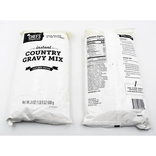 Chefs Companion Country Gravy Mix, 8 x 24 oz Case - DOT product image 3