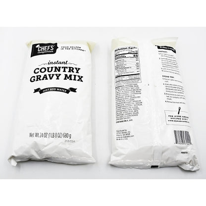 Chefs Companion Country Gravy Mix, 8 x 24 oz Case - DOT product image 3