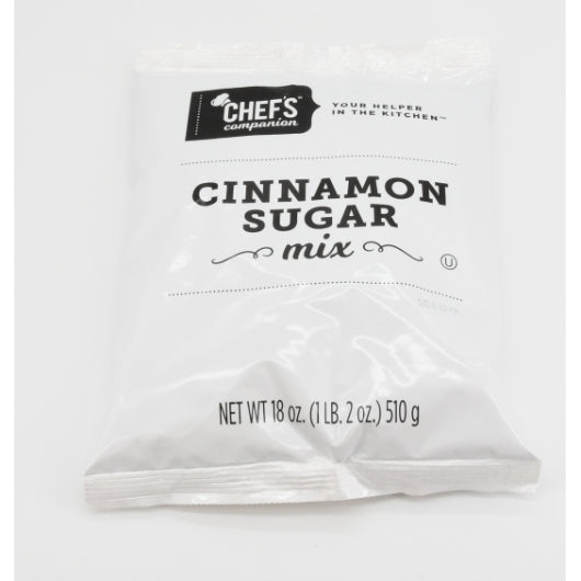 Chefs Companion Cinnamon Sugar, 4 x 18 oz Case - Bakery & Desserts