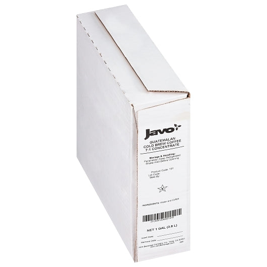 Javo Beverage GUATEMALAN COLD BREW BAG IN BOX 7+1, 1 x 1 GA Case - DOT product image 5
