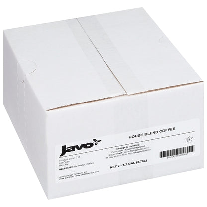 Javo Beverage 40X HOUSE BLEND COFFEE BAG IN BOX, 2 x 0.5 GA Case - DOT product image 6