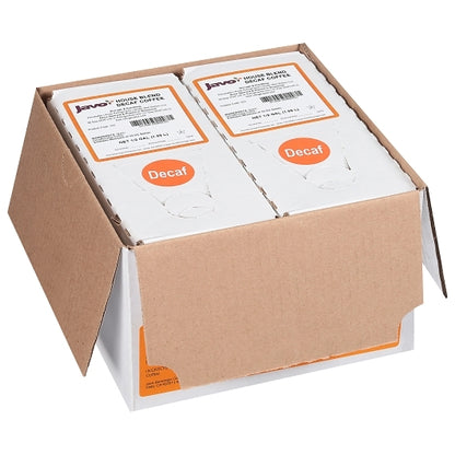 Javo Beverage 40X HOUSE BLEND DECAF COFFEE BAG IN BOX, 2 x 0.5 GA Case - DOT product image 4