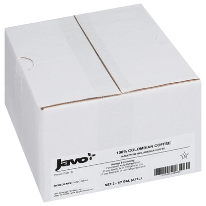 Javo Beverage 100% COLOMBIAN BAG IN BOX, 2 x 0.5 GA Case - DOT product image 6