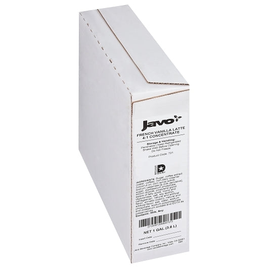 Javo Beverage FRENCH VANILLA ICED LATTE, 1 x 1 GA Case - DOT product image 4