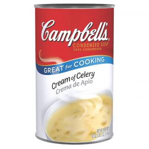 Campbells Condensed Cream of Celery Soup - 50 oz. can, 12 per case