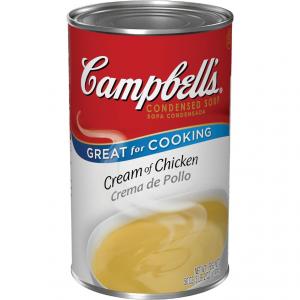 Campbells Cream of Chicken Soup - 50 oz. can, 12 per case
