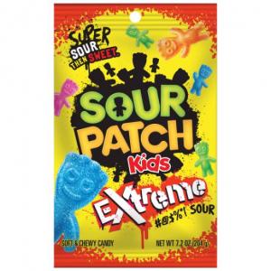 Sour Patch Extreme Candy, 7.2-Ounce Bags (Pack of 12)