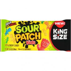 Sour Patch Kids Soft Candy, 3.4 Ounce -- 144 per case.